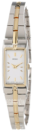 Seiko Dress Ladies Biały/Stal w odcieniu złota SZZC40