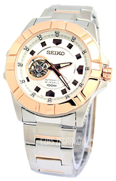 Seiko Biały/Pozlacana Ø44 mm ssa074k1