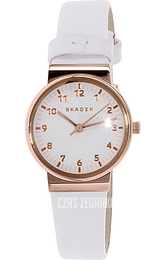 Skagen Ancher Biały/Skóra Ø26 mm SKW2290