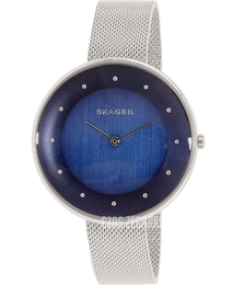 Skagen Gitte Niebieski/Stal Ø35 mm SKW2293