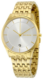 Skagen Holst Srebrny/Stal w odcieniu złota Ø34 mm SKW2389