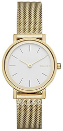 Skagen Hald Biały/Stal w odcieniu złota Ø26 mm SKW2443