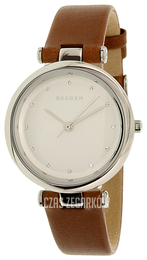 Skagen Tanja Srebrny/Skóra Ø30 mm SKW2458