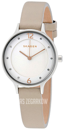 Skagen Anita Biały/Skóra Ø30 mm SKW2648