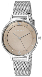 Skagen Anita Beżowy/Stal Ø30 mm SKW2649