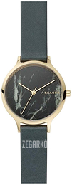 Skagen Anita Zielony/Skóra Ø34 mm SKW2720