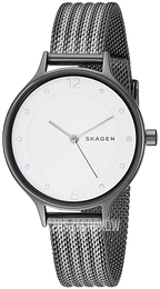 Skagen Anita Biały/Stal Ø30 mm SKW2750