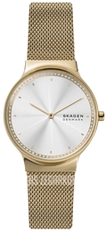 Skagen Freja Srebrny/Pozlacana Ø34 mm SKW3027