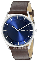 Skagen Holst Niebieski/Skóra Ø40 mm SKW6237