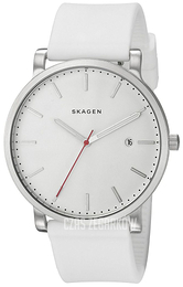 Skagen Hagen Biały/Guma Ø40 mm SKW6345