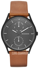 Skagen Holst Czarny/Skóra Ø40 mm SKW6347