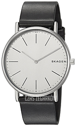 Skagen Signatur Biały/Skóra Ø40 mm SKW6419
