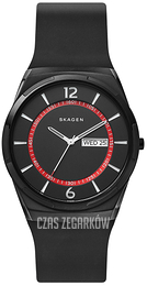 Skagen Melbye Czarny/Guma Ø40 mm SKW6506