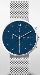 Skagen Ancher Niebieski/Stal Ø40 mm SKW6764