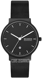 Skagen Ancher Czarny/Stal Ø40 mm SKW6778