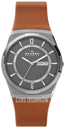 Skagen Melbye Szary/Skóra Ø40 mm SKW6786