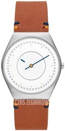 Skagen Grenen Biały/Skóra Ø37 mm SKW6872
