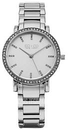 So & Co New York Madison Srebrny/Stal Ø34 mm 5060.1