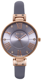 So & Co New York Studio Purpurowy/Skóra Ø34 mm 5091.6