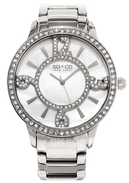 So & Co New York Madison Biały/Stal Ø40 mm 5220.1