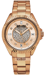 So & Co New York Madison Różowe złoto/Stal w kolorze różowego złota Ø41 mm 5237.4