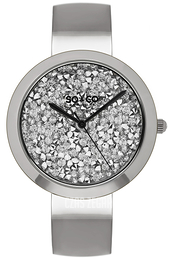 So & Co New York SoHo Srebrny/Stal Ø38 mm 5249.1