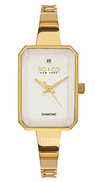 So & Co New York Bryant Srebrny/Stal w odcieniu złota 5253.2