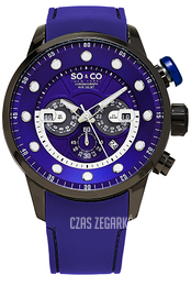 So & Co New York Monticello Niebieski/Guma Ø50 mm 5270.1