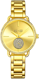 So & Co New York Madison Żółte złoto/Stal w odcieniu złota Ø38 mm 5523.3