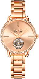 So & Co New York Madison Różowe złoto/Stal w kolorze różowego złota Ø38 mm 5523.4