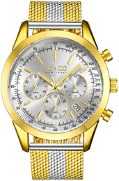 So & Co New York Tribeca Srebrny/Stal Ø44 mm 5535.4