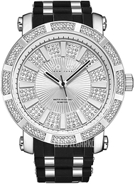 So & Co New York Madison Srebrny/Stal Ø50 mm 5564.1