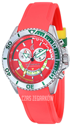 Spinnaker Amalfi Czerwony/Guma Ø46 mm SP-5021-06