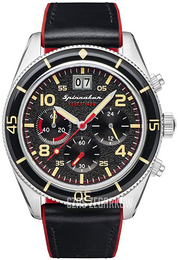 Spinnaker Fleuss Czarny/Guma Ø43 mm SP-5085-01