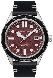 Spinnaker Cahill 300 Czerwony/Skóra Ø43 mm SP-5096-04