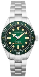 Spinnaker Spence Zielony/Stal Ø40 mm SP-5097-44