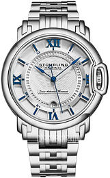 Stührling Original Depthmaster Heritage Srebrny/Stal Ø44 mm 1001.01