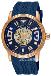 Stührling Original Niebieski/Guma Ø44 mm 1079.3346C6