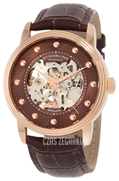 Stührling Original Classic Helios Brązowy/Skóra Ø43.8 mm 107D.3345K59