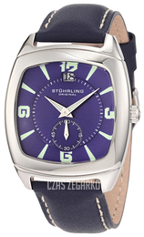Stührling Original Princeton II Niebieski/Skóra Ø43 mm 116A.3315C6