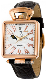 Stührling Original Srebrny/Skóra 14633.45