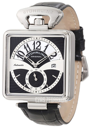 Stührling Original Czarny/Skóra Ø42 mm 146A.33151