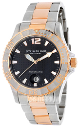 Stührling Original Classic Regatta Czarny/Stal Ø42 mm 161.332241