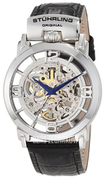 Stührling Original Srebrny/Skóra Ø42 mm 165F.33152