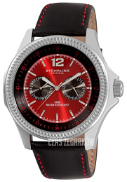 Stührling Original Czerwony/Skóra Ø48.8 mm 176C.331540