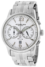 Stührling Original Srebrny/Stal Ø42 mm 186B.33112