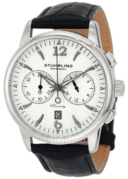 Stührling Original Srebrny/Skóra Ø42 mm 186L.33152