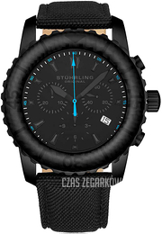 Stührling Original Aquadiver Czarny/Skóra Ø45 mm 2003.04