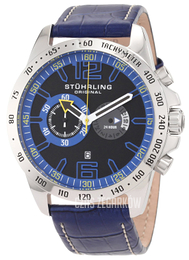 Stührling Original Czarny/Skóra Ø47.6 mm 210B.3315C81