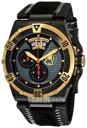 Stührling Original Prestige Szary/Skóra Ø45 mm 220ML.332M8B54